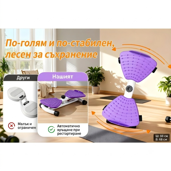 Фитнес туистър със съпротивление AxisPro Фитнес туистър със съпротивление AxisPro